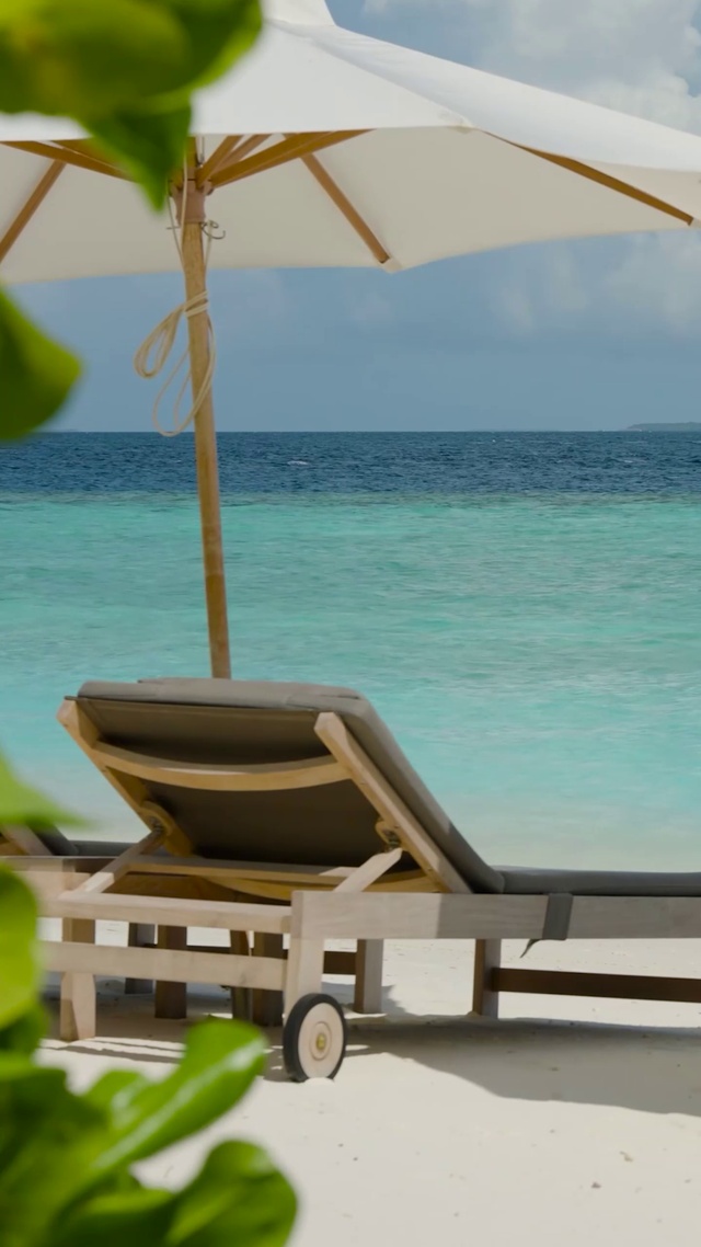 4K马尔代夫休闲海滩