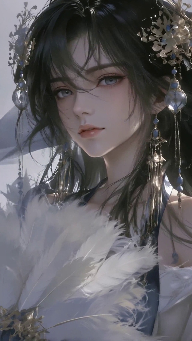 古风雅致美少女动态壁纸