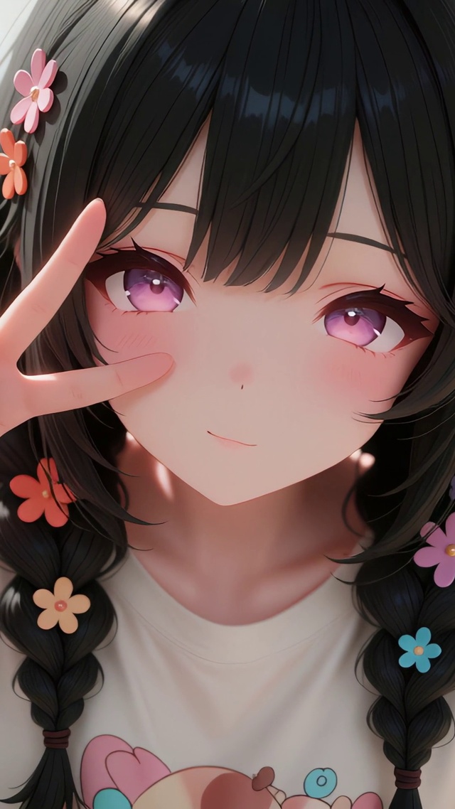 可爱女孩
