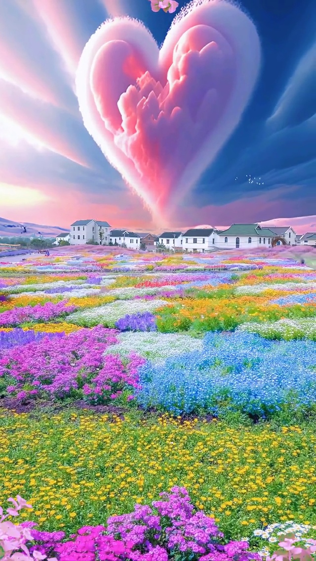 风很温柔，风花很浪漫，你很特别，我很喜欢！