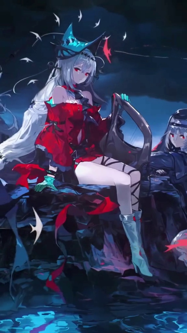 魔法世界暗夜魔法师漂亮小姐姐