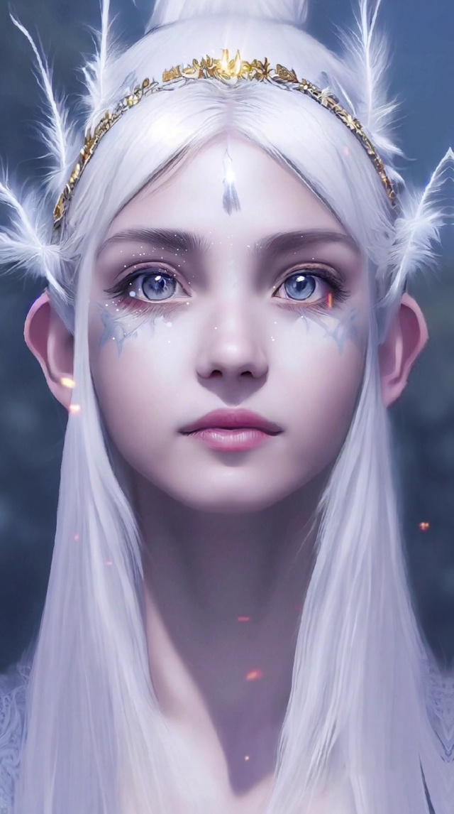 这样的精灵女神太美了