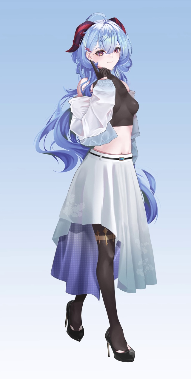 原神现代装-甘雨