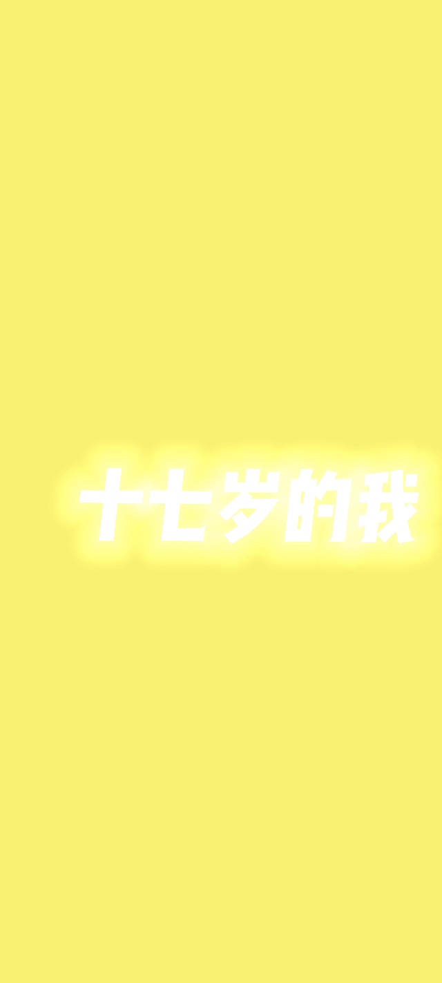 十七岁的我
