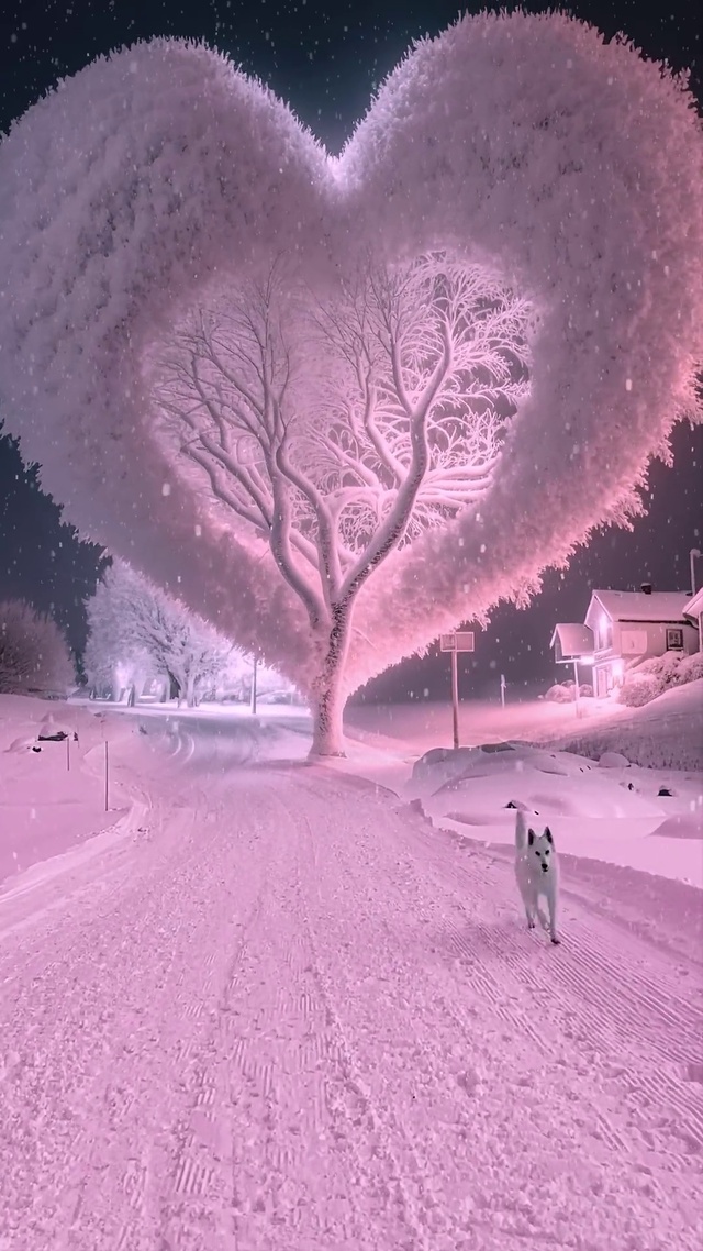 梦幻雪景
