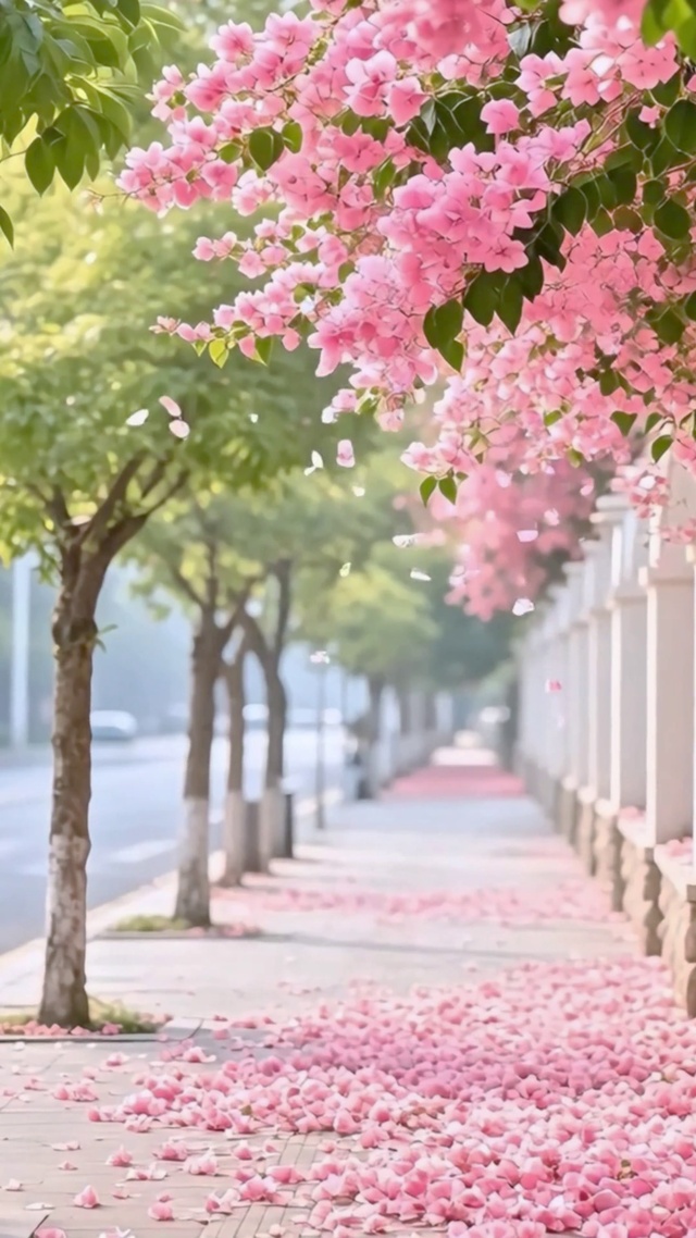 治愈墙外落花4K