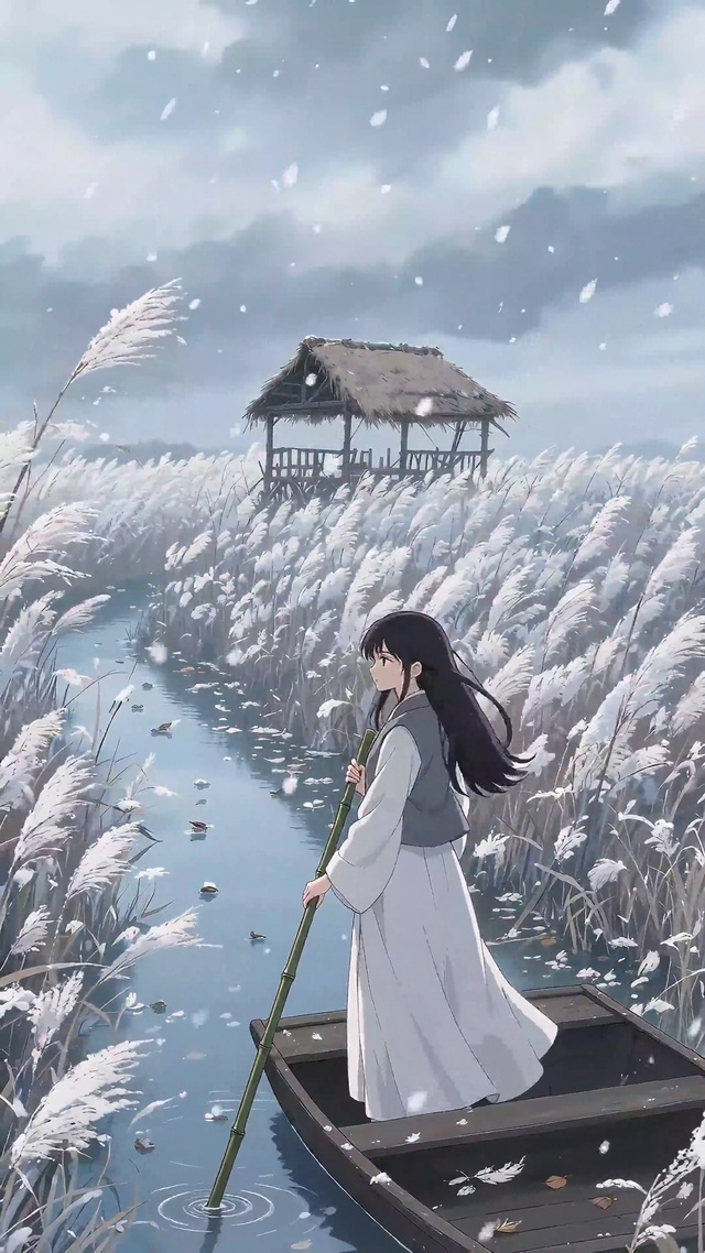 秋游芦苇荡