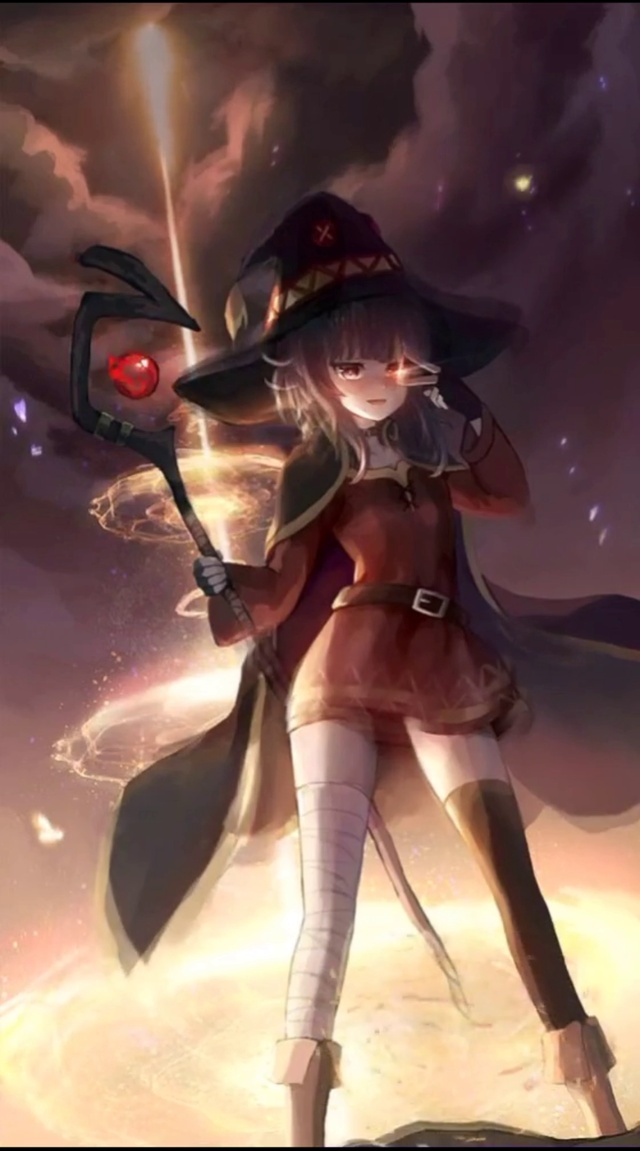 魔法少女惠惠科幻星空