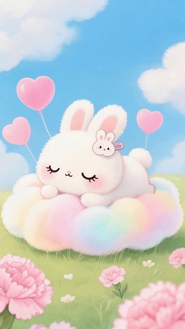 梦幻可爱小兔子