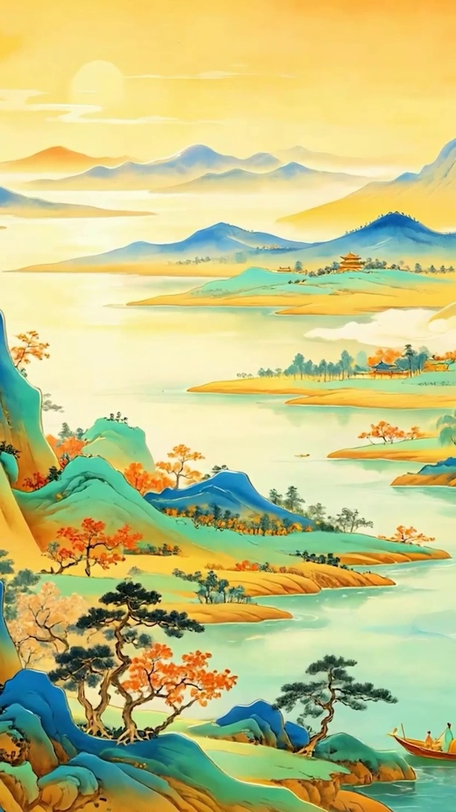 古风山水