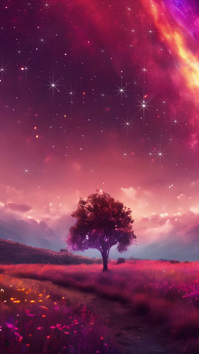 绚丽星空