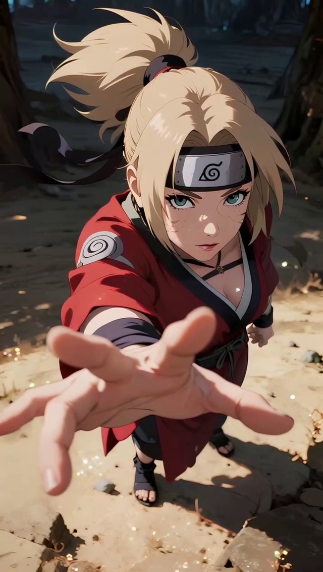 忍者大战，纲手