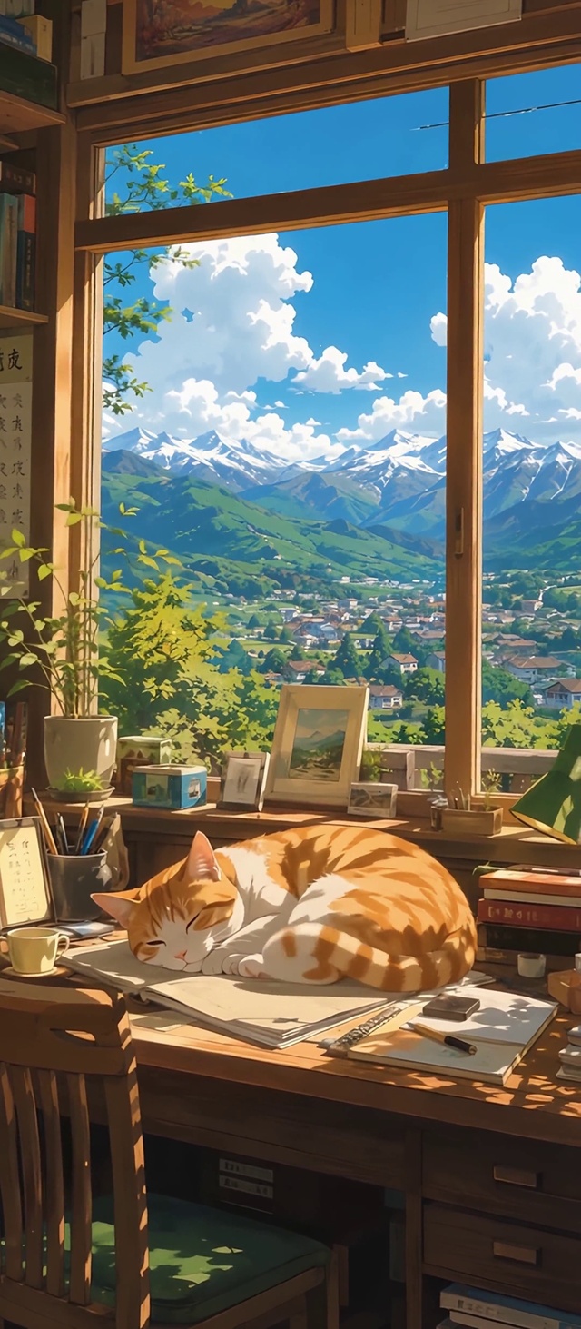 夏日&橘猫