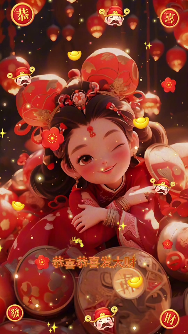 好运来，一起发大财