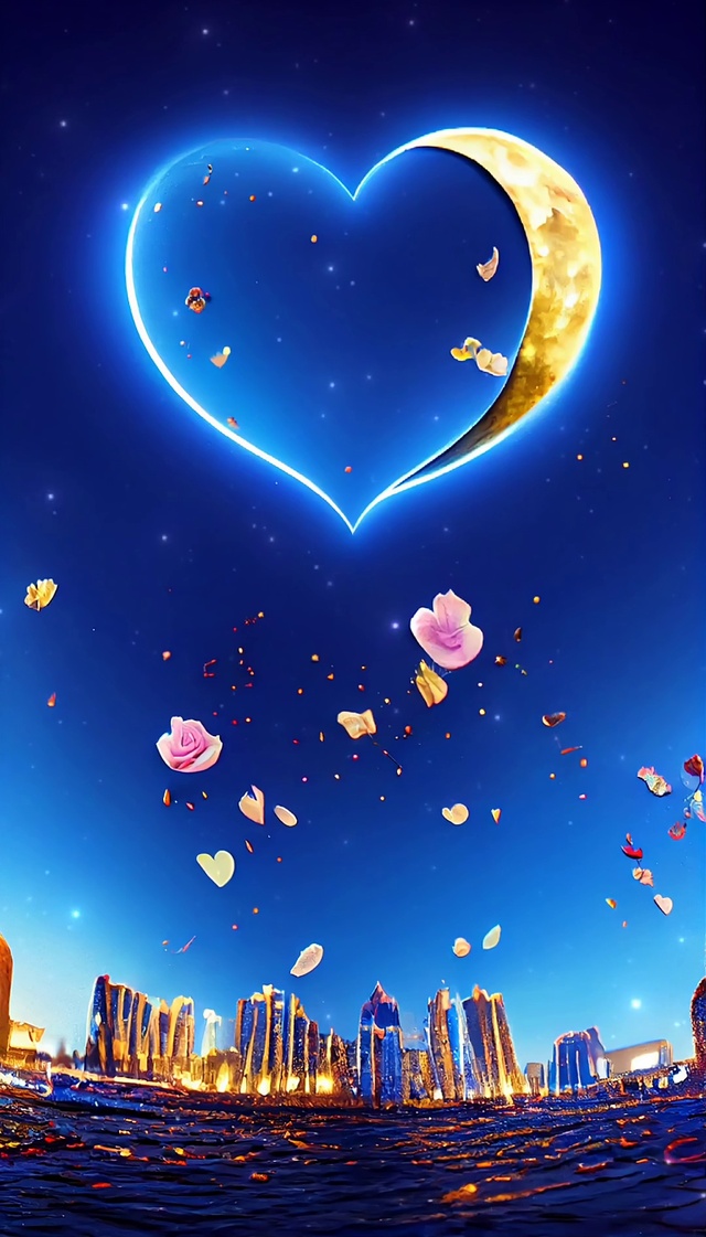 蓝色星空壁纸卡点