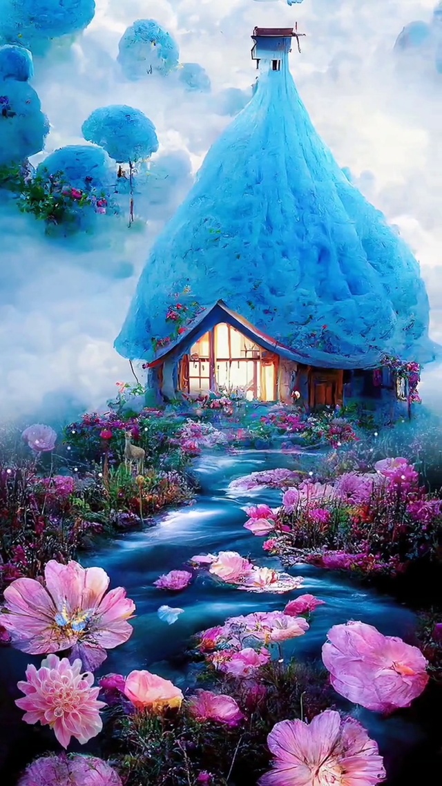 蓝色小屋