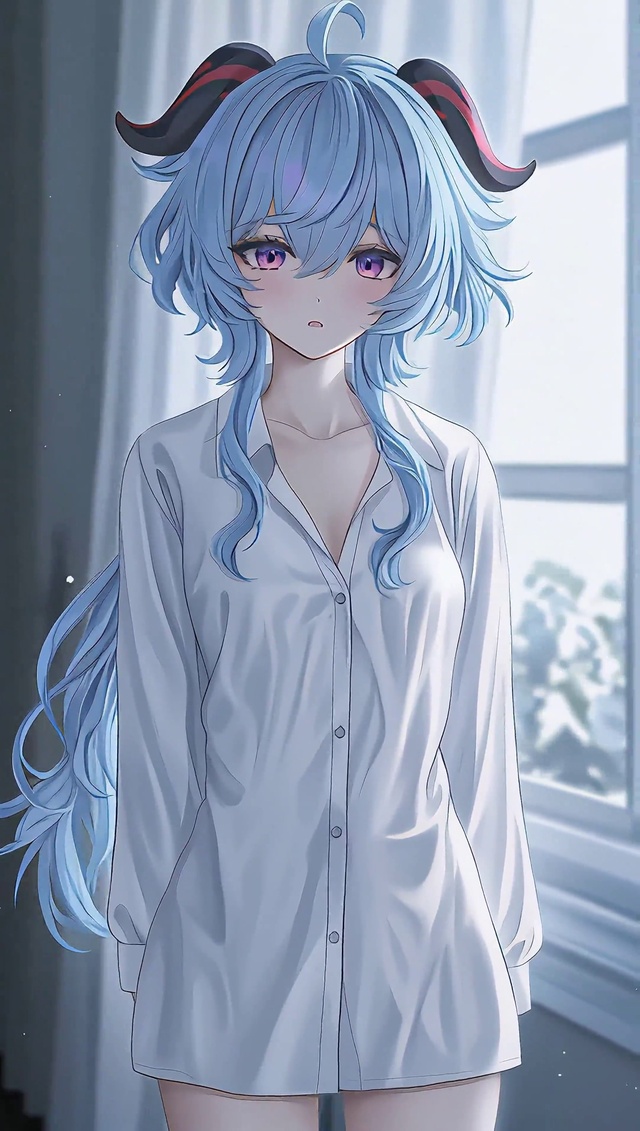 甘雨丨晨韵蓝裳丨