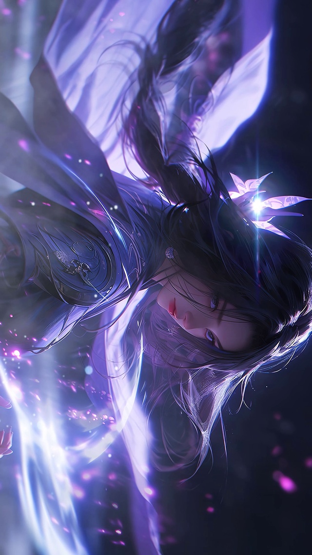 紫衣少女