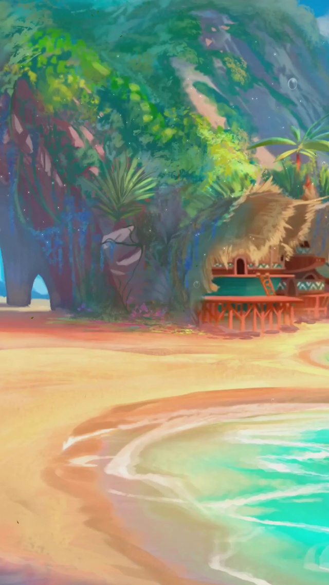 唯美治愈海边风景