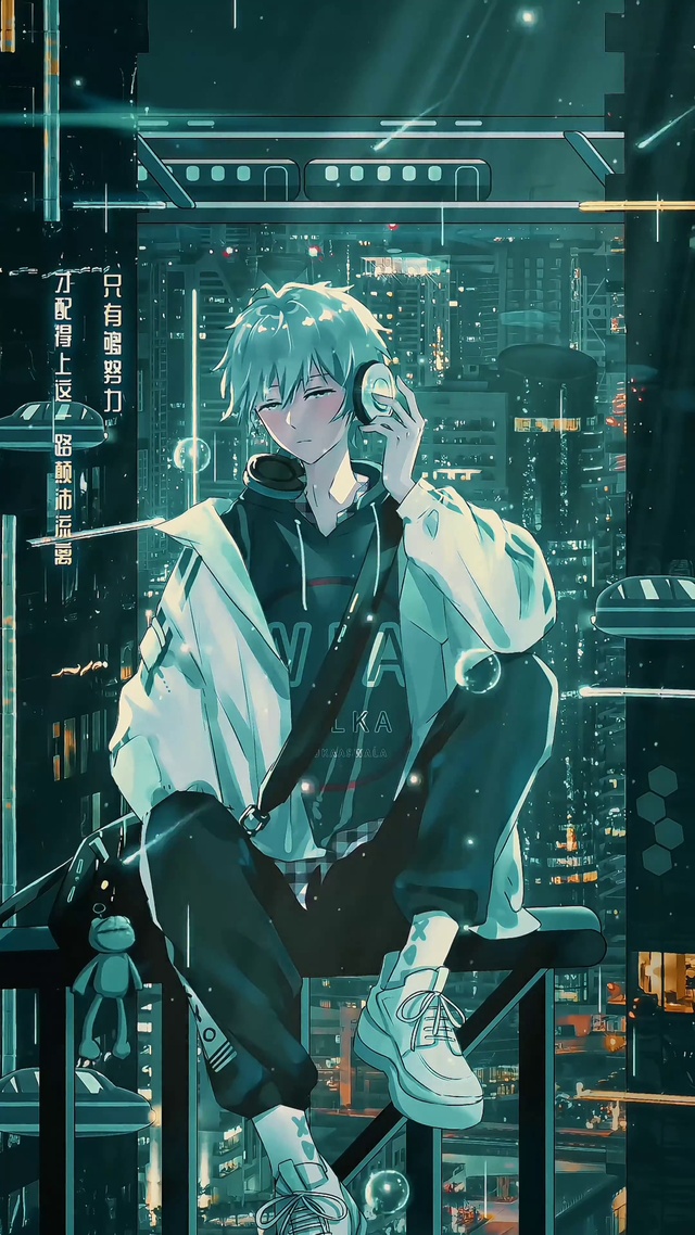 伤感少年4k二次元壁纸