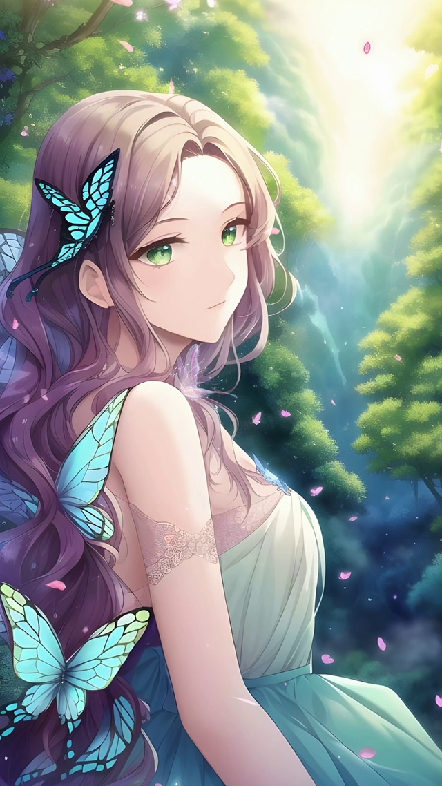 蝴蝶少女