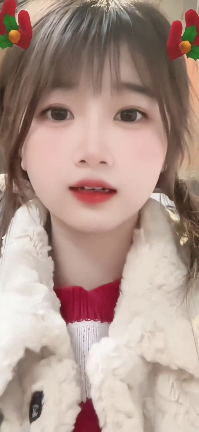 呆萌可以俏皮活泼萌妹纸可爱治愈