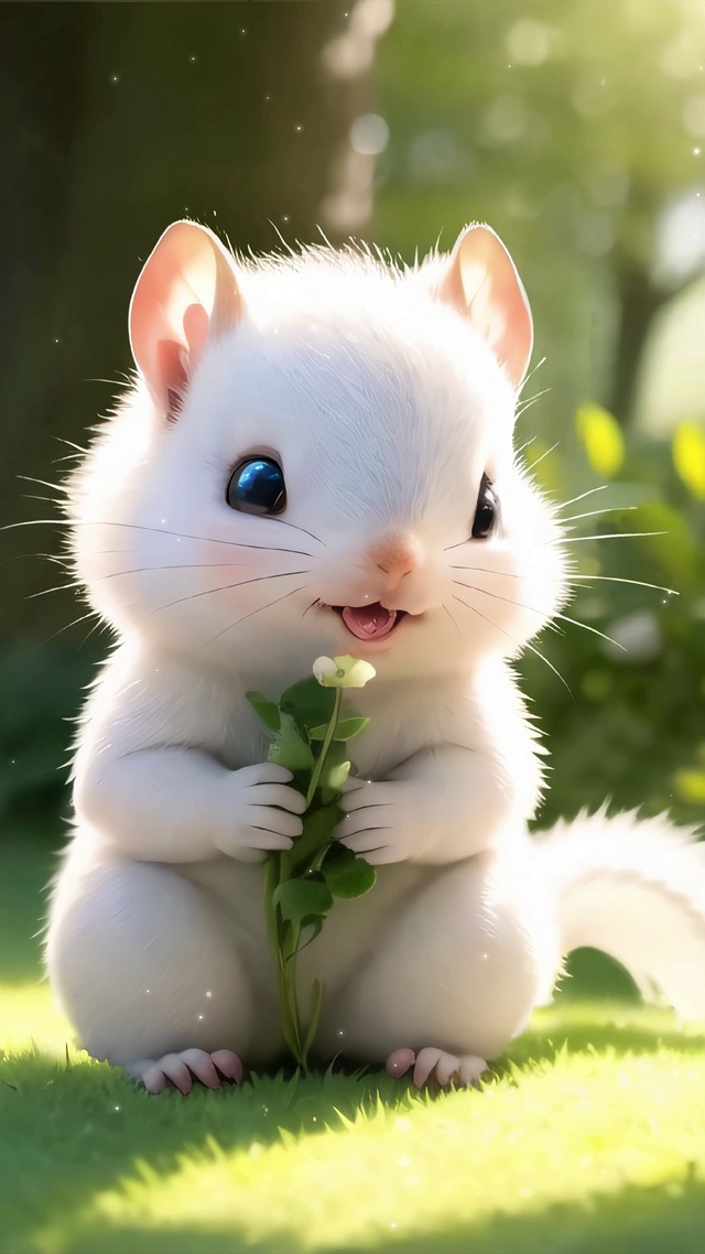 可爱小松鼠4k动态壁纸