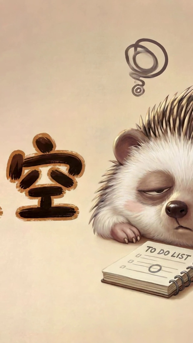 脑袋空的摸鱼打工人刺猬