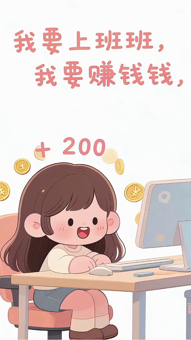 打工人可爱高清动态壁纸