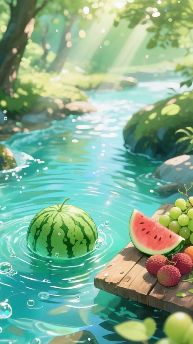 溪畔夏果
