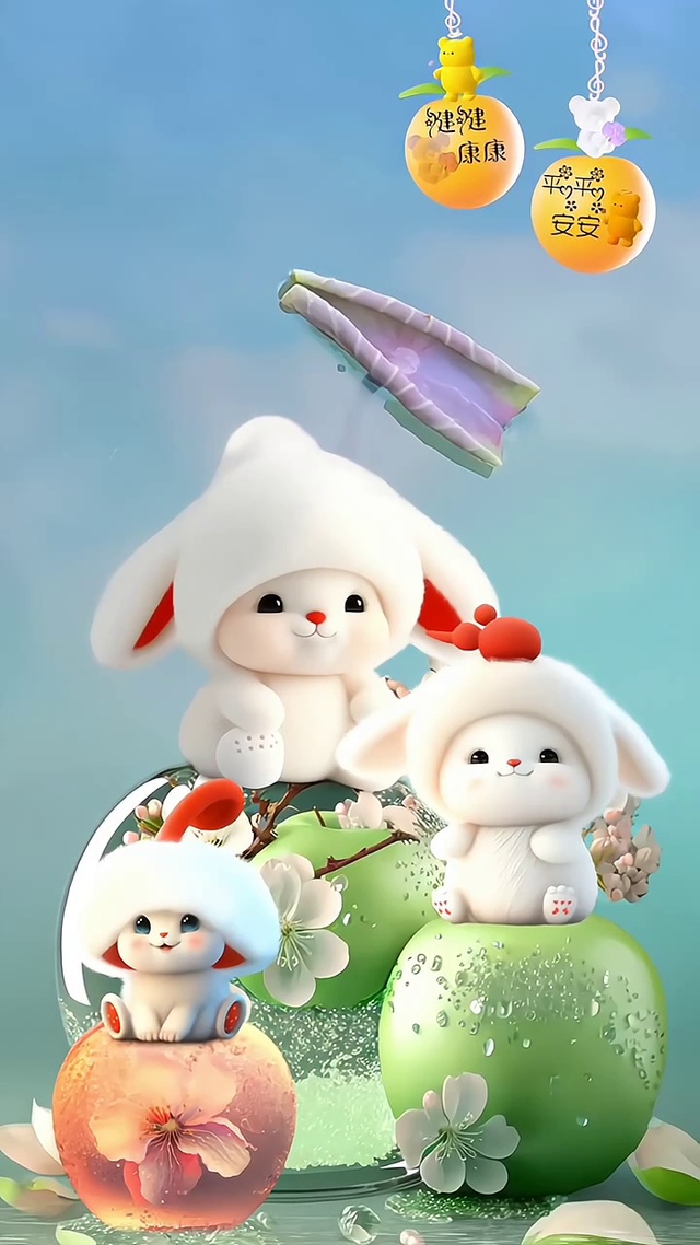 幸福的一家三口