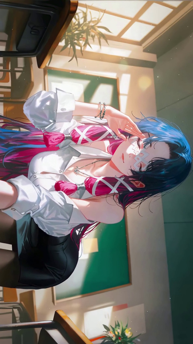 制服美女哥伦比娅