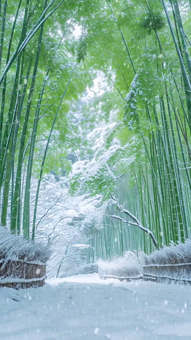 满天飞雪