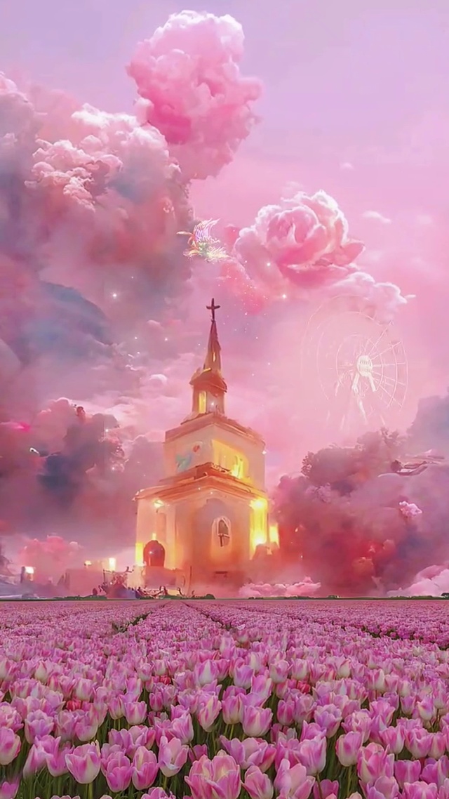 魔仙堡的郁金香