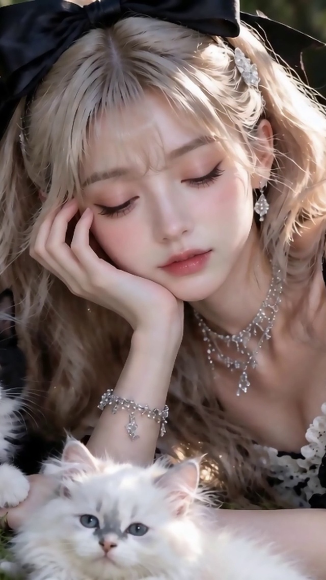 绿意美女