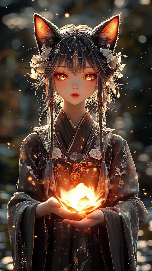 旋转花