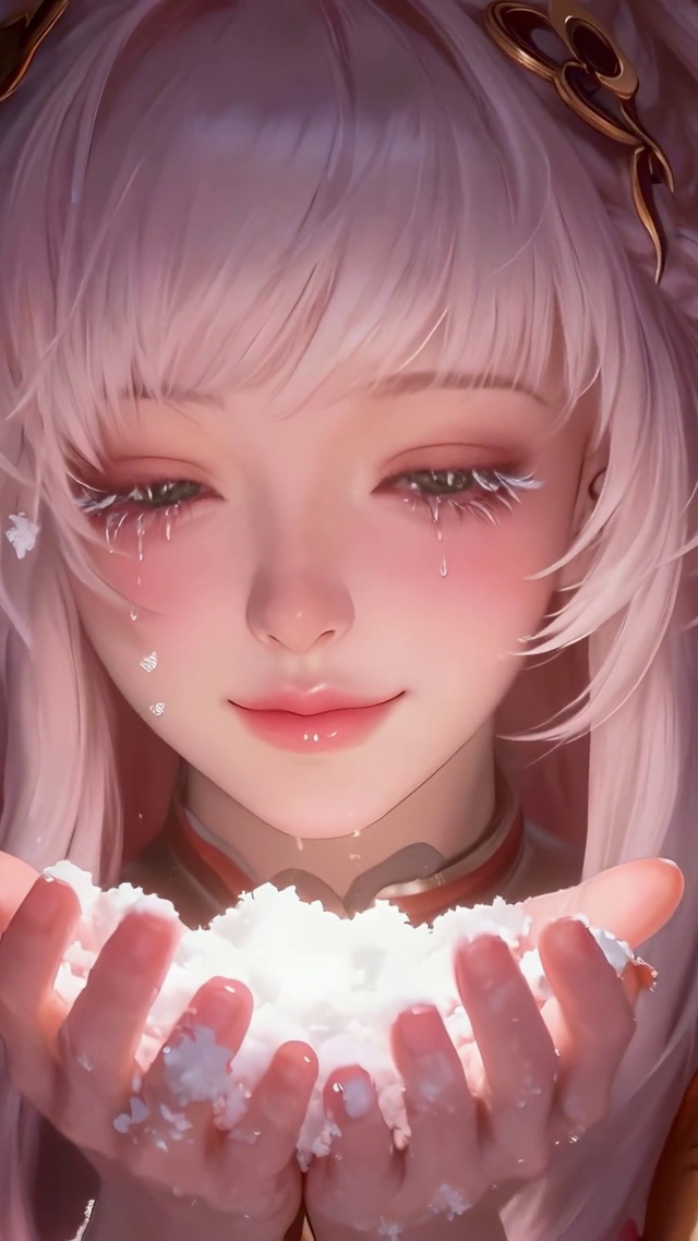 捧雪女孩阿离