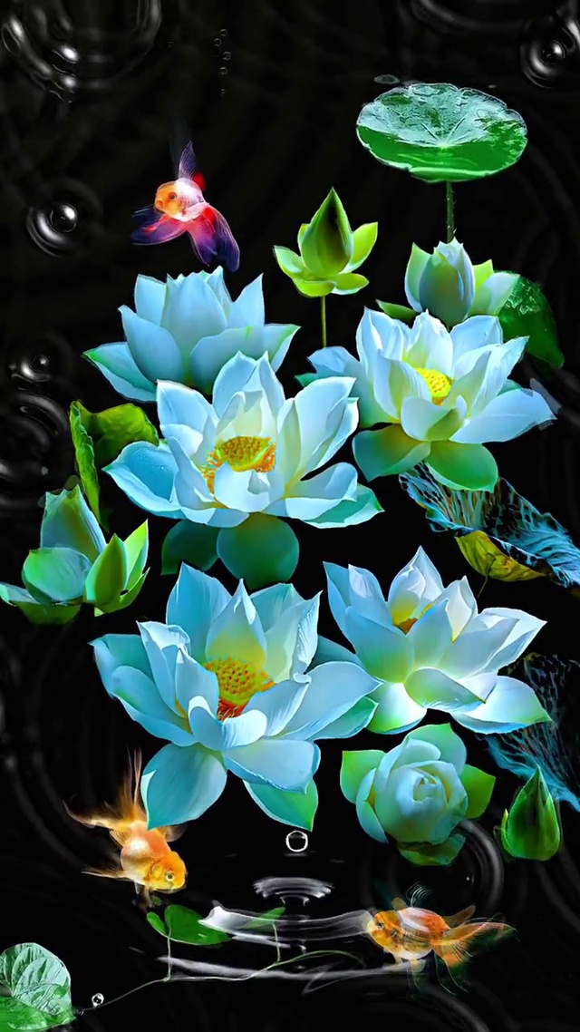 有鱼有水福自来