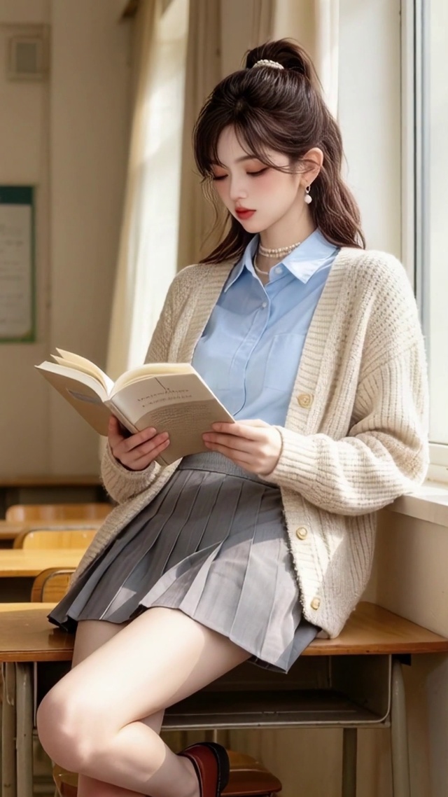 教室女孩