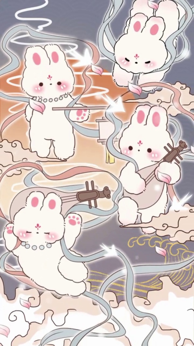 天宫盛宴萌萌小兔子