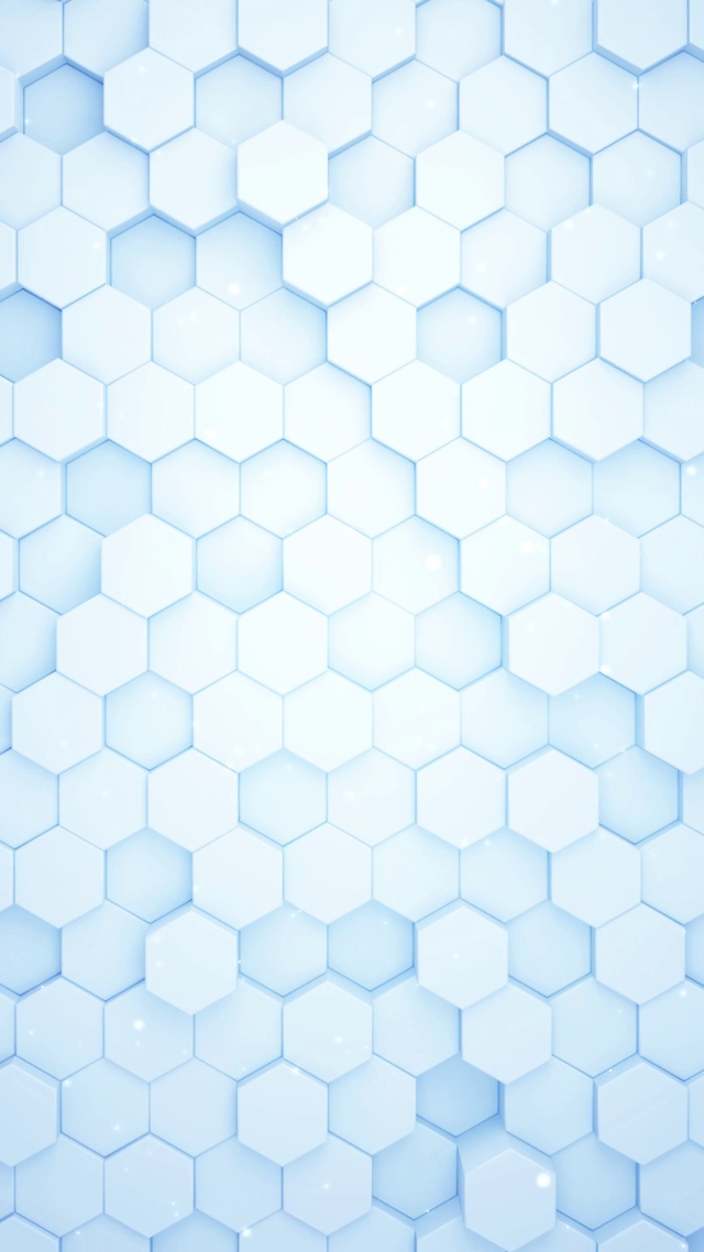 4k蜂巢系列-蓝白色
