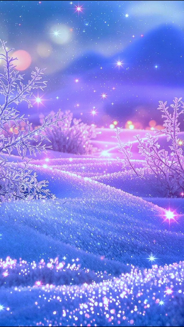 梦幻雪景4K
