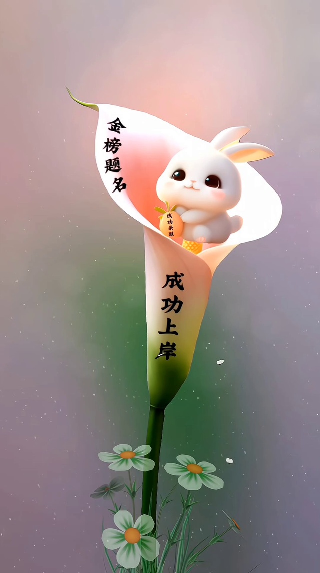 祝你在查分数的那一刻，都能“得偿所愿，金榜题名，成功上岸”