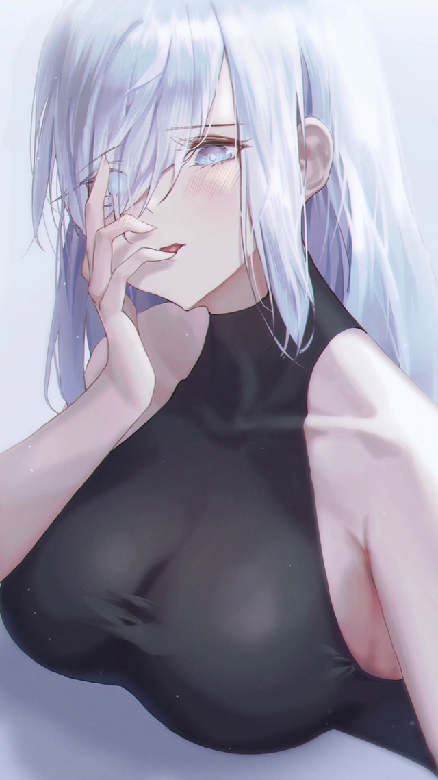 最美白发御姐风4k