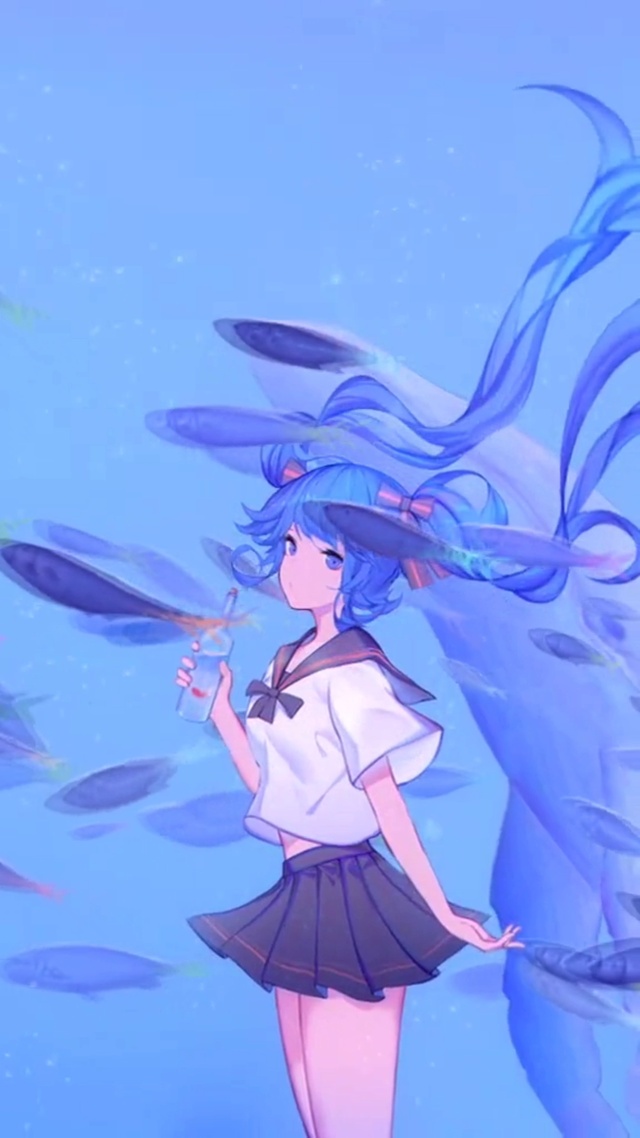 深海少女与鲸
