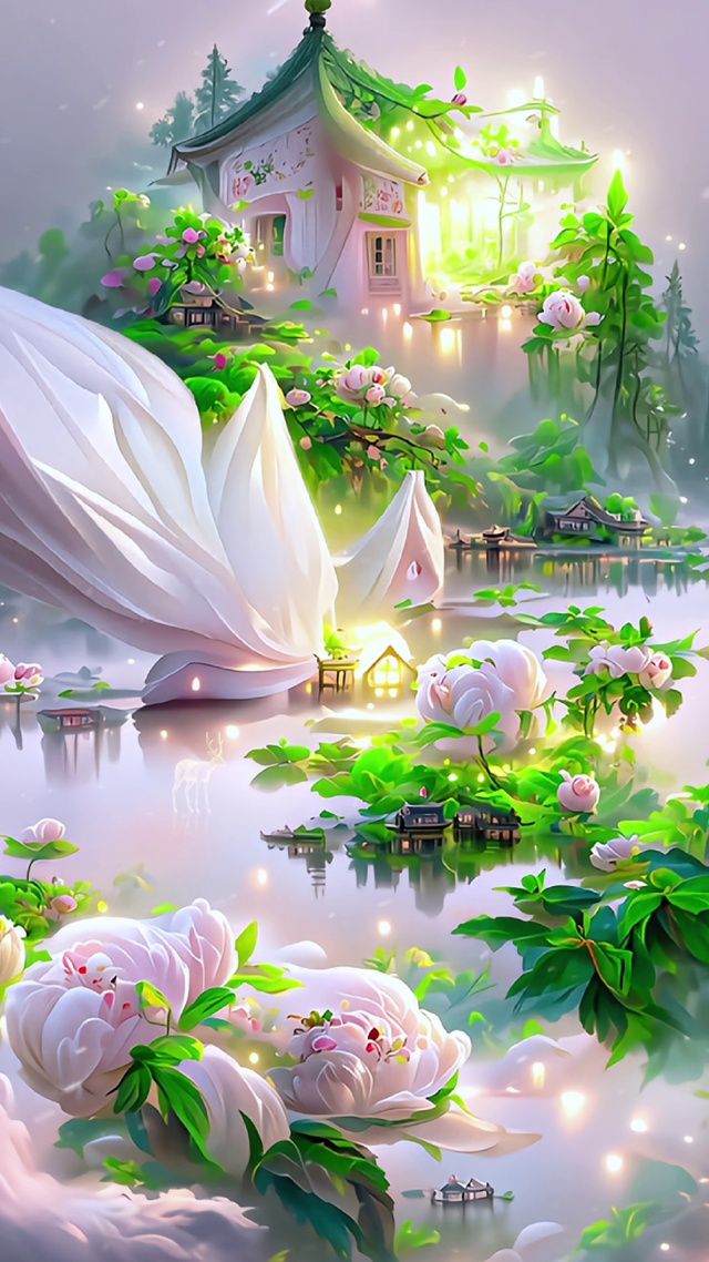 牡丹花开的时节