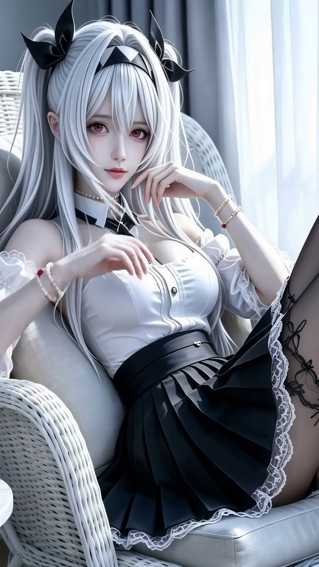 慵懒午后少女