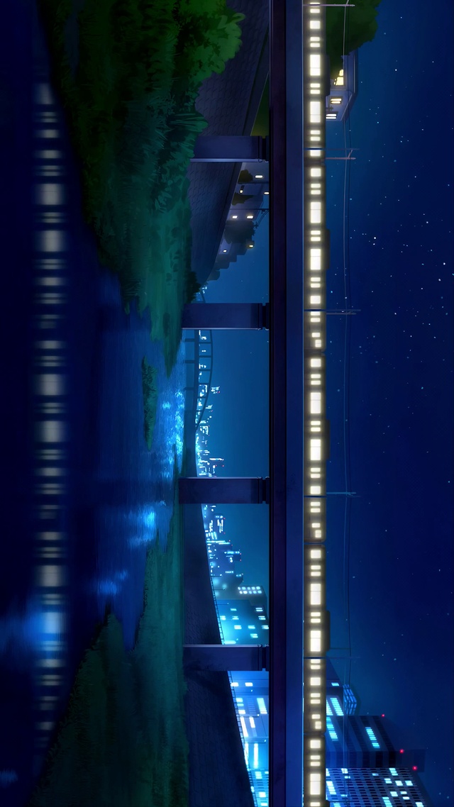 夜晚城市风景