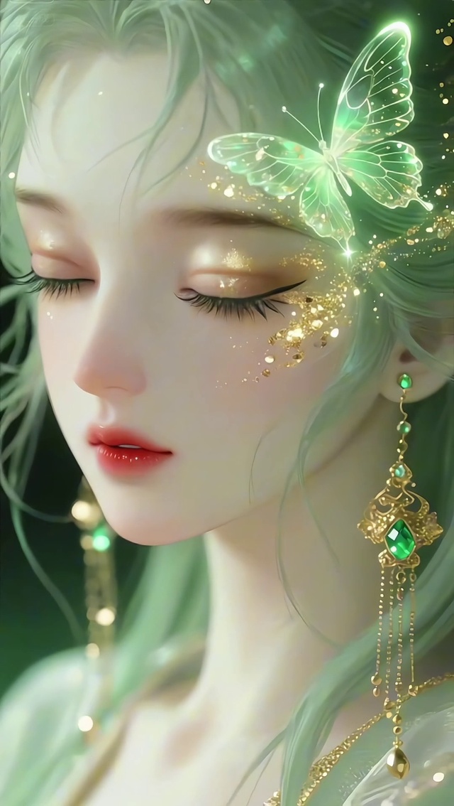 绿蝴蝶女神