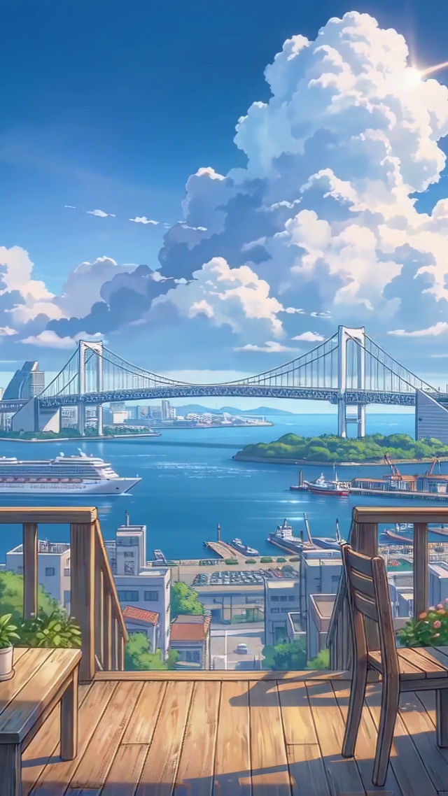 桥与海